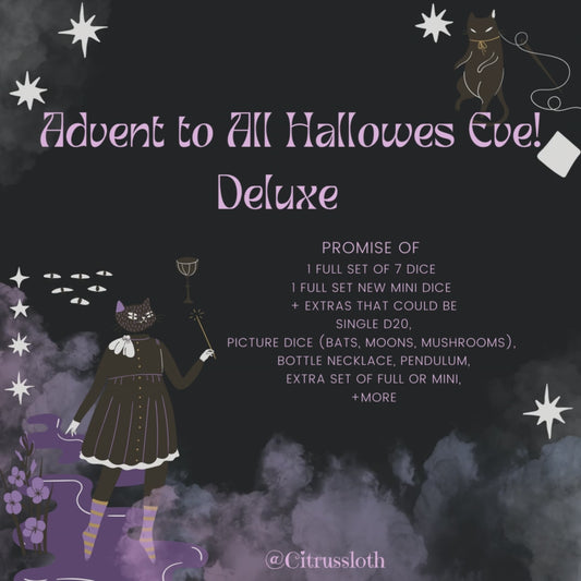 PRE ORDER Deluxe 15 day Advent All hallows eve