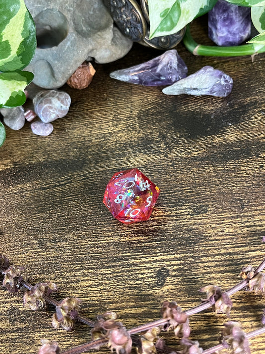 Pixie’s Garnet D20 single