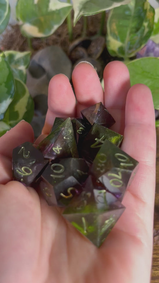 Midnight Magic Dice Set